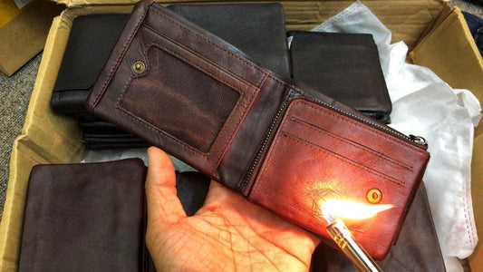 CÁC CÁCH PHÂN BIỆT DA BÒ THẬT - GIẢ TRONG VÒNG 30S - LAZA